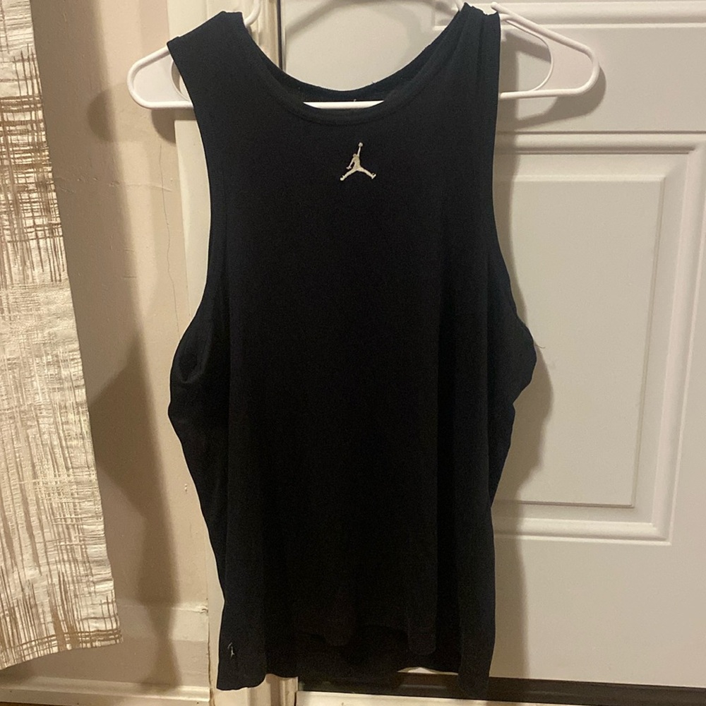 Jordan black tank top